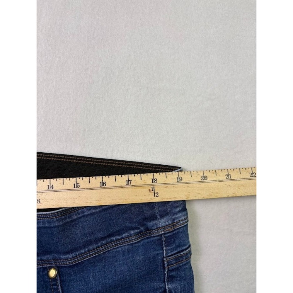 Women's Kim Rogers Curvy 18W SHORT Denim Pull On Jeans Straight Leg - Picture 5 of 7